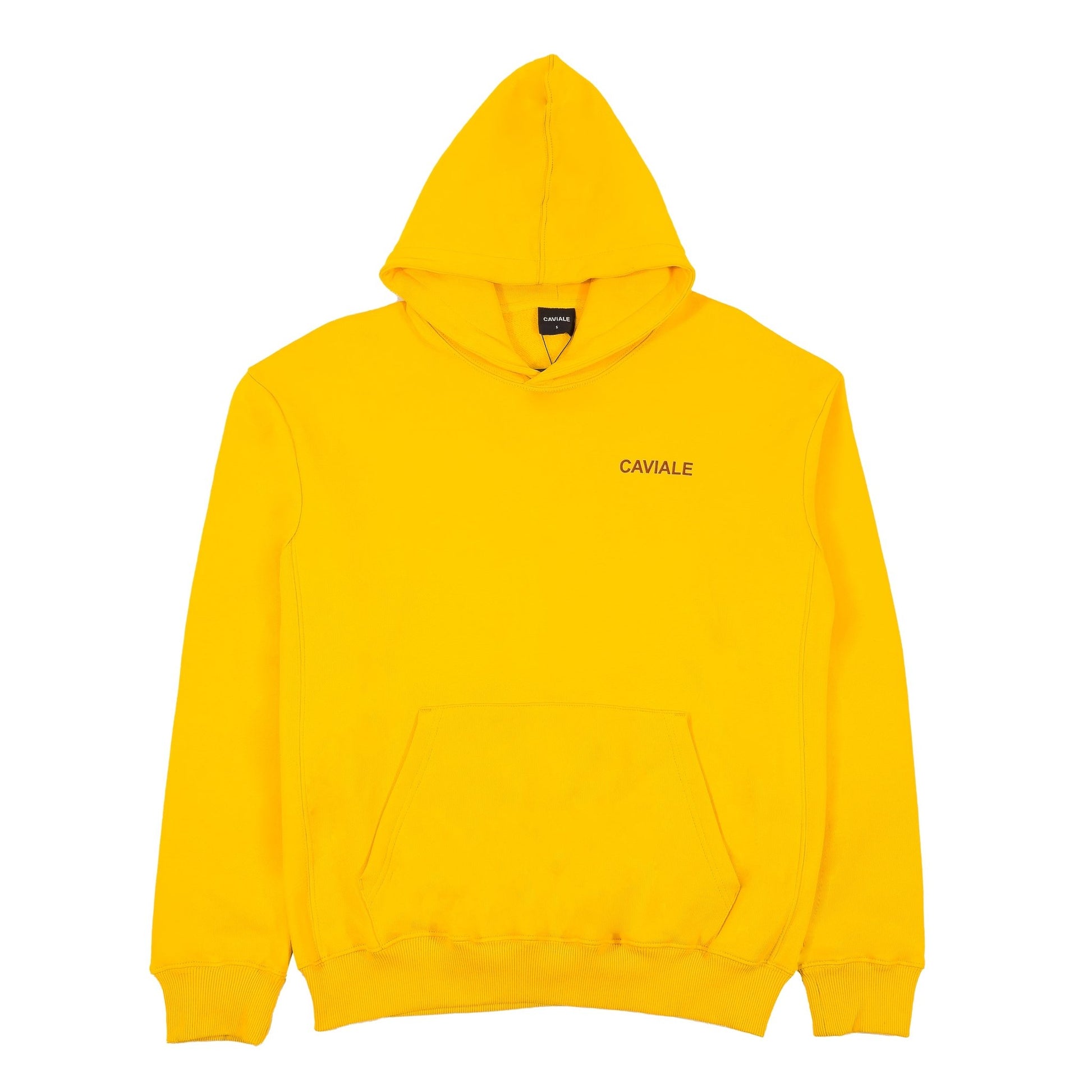 #product_n Caviale Basic Yellow Hoodieame# - CAVIALE