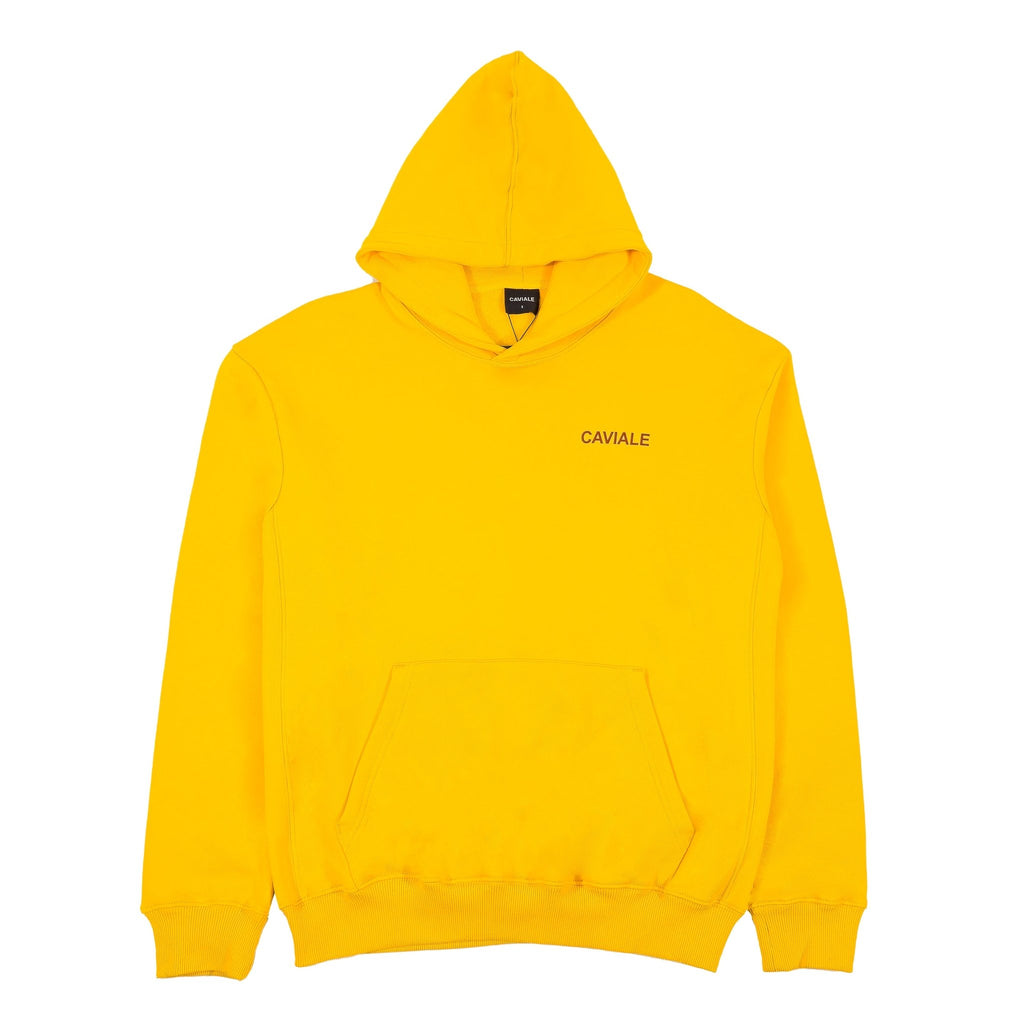 Basic yellow hoodie clearance